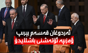 ئەردوغان قەسەم بېرىپ ۋەزىپە ئۆتەشنى باشلايدۇ