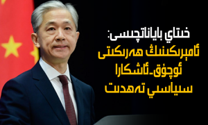 خىتاي باياناتچىسى: ئامېرىكىنىڭ ھەرىكىتى ئوچۇق-ئاشكارا سىياسىي تەھدىت