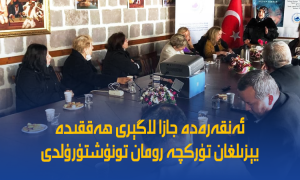 ئەنقەرەدە جازا لاگېرى ھەققىدە يېزىلغان تۈركچە رومان تونۇشتۇرۇلدى