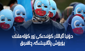 دۇنيا ئاياللار كۈنىدىكى زور كۆلەملىك يۈرۈش پائالىيىتىگە چاقىرىق