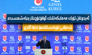 ئەردوغان تۈرك مەملىكەتلىك ئوقۇغۇچىلار بىرلەشمىسىدە شەرقىي تۈركىستاننىمۇ تىلغا ئالدى