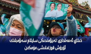 خىتاي ئەمەلدارى: تەيۋەندىكى سايلام سەۋەبلىك ئۇرۇش قوزغىلىشى مۇمكىن