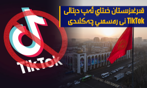 قىرغىزىستان خىتاي ئەپ دېتالى TikTok نى رەسمىي چەكلىدى