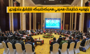ياپونىيە خىتاينىڭ ھەربىي ھەرىكەتلىرىگە نارازىلىق بىلدۈردى