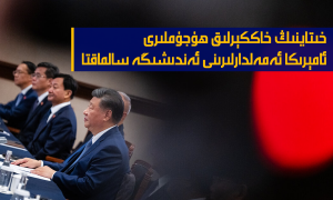 خىتاينىڭ خاككېرلىق ھۇجۇملىرى ئامېرىكا ئەمەلدارلىرىنى ئەندىشىگە سالماقتا