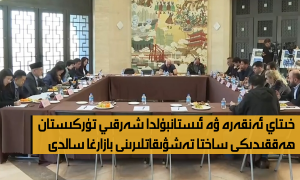خىتاي ئەنقەرە ۋە ئىستانبۇلدا شەرقىي تۈركىستان ھەققىدىكى ساختا تەشۋىقاتلىرىنى بازارغا سالدى