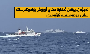 تەيۋەن: يېقىن ئەتراپتا خىتاي ئۇرۇش پاراخوتلىرىنىڭ سانى بىر ھەسسە كۆپەيدى