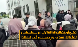 خىتاي ئۇيغۇرلارغا قاراتقان تېررور سىياسىتىنى تۇڭگانلارغىمۇ مەلۇم دەرىجىدە ئىجرا قىلماقتا