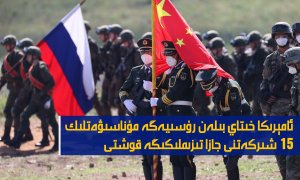 ئامېرىكا خىتاي بىلەن رۇسىيەگە مۇناسىۋەتلىك 15 شىركەتنى جازا تىزىملىكىگە قوشتى