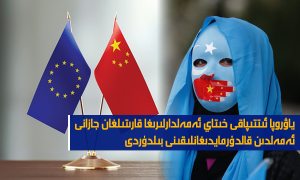 ياۋروپا ئىتتىپاقى خىتاي ئەمەلدارلىرىغا قارىتىلغان جازانى ئەمەلدىن قالدۇرمايدىغانلىقىنى بىلدۈردى