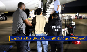 ئامېرىكا 120 دىن ئارتۇق خىتاينى چېگرادىن قوغلىدى